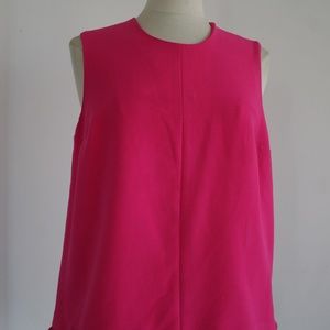 VICTORIA BECKHAM FOR TARGET PINK BLOUSE LARGE